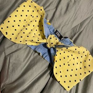 Zara reversible crop top